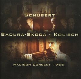 Cover image for Kolisch In America, Vol. 2: Schubert (1966)