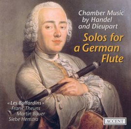 Cover image for Chamber Music (german Baroque) - Handel, G.f. / Dieupart, C. (solos For A German Flute) (les Buff...