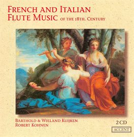 Cover image for Flute Music (french And Italian 18th Century) - Monteclair, M.p. / Blavet, M. / Guignon, J.-P. / ...