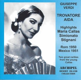 Cover image for Maria Callas Rare Live Rarities Verdi And Beethoven