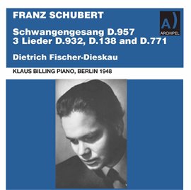 Imagen de portada para Schubert: Art Songs