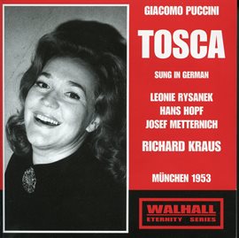 Cover image for Puccini: Tosca, S. 69 (sung In German)