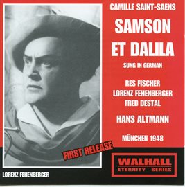 Cover image for Saint-Saëns: Samson Et Dalila, Op. 47 (sung In German)