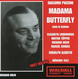 Cover image for Puccini: Madama Butterfly (sung In German) [recorded 1954]