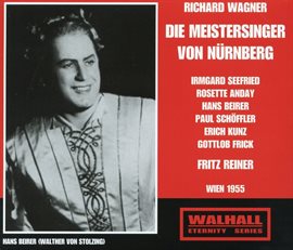 Cover image for Wagner: Die Meistersinger Von Nürnberg (live)