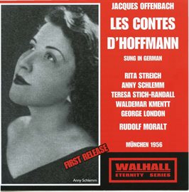 Cover image for Offenbach: Les Contes D'hoffmann (sung In German)