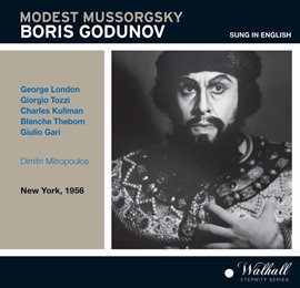 Cover image for Mussorgsky: Boris Godunov (sung In English) [live Recording 1956]