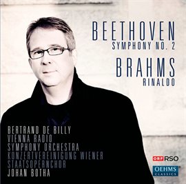 Cover image for Beethoven: Symphony No. 2 - Brahms: Rinaldo