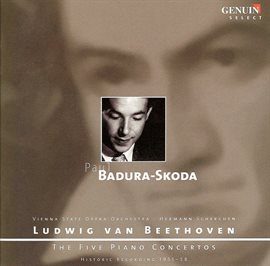 Cover image for Beethoven, L. Van: Piano Concertos Nos. 1-5 (badura-Skoda, Vienna State Opera Orchestra, Scherche...