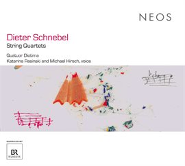 Cover image for Schnebel: String Quartets