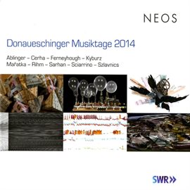 Cover image for Donaueschinger Musiktage 2014