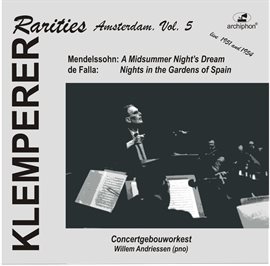 Cover image for Klemperer Rarities: Amsterdam, Vol. 5 (1951)