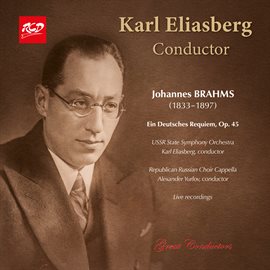 Cover image for Brahms: Ein Deutsches Requiem, Op. 45 (Live)