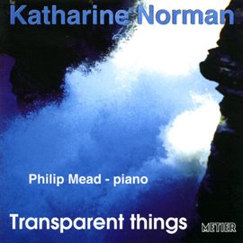 Cover image for Norman, K.: Transparent Things
