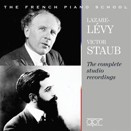Cover image for The French Piano School: The Complete Studio Recordings