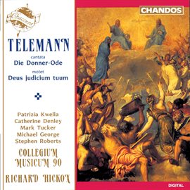 Cover image for Telemann: Die Donner-Ode