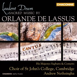 Cover image for Laudent Deum - Sacred Music By Orlande De Lassus