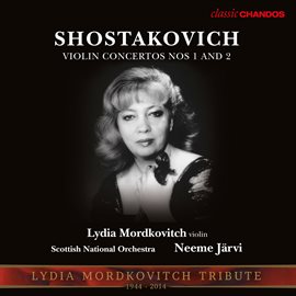 Cover image for Shostakovich: Violin Concerto No. 1 & Violin Concerto No. 2