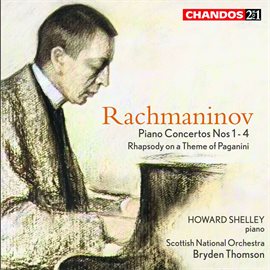 Cover image for Rachmaninoff: Piano Concertos Nos. 1-4 & Rhapsody On A Theme Of Paganini