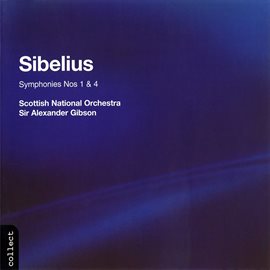 Cover image for Sibelius: Symphony No. 1 & Symphony No. 4