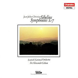 Cover image for Sibelius: Symphony No. 1 & Symphony No. 7