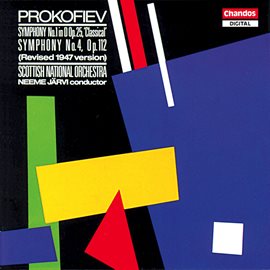 Cover image for Prokofiev: Symphonies Nos. 1 & 4