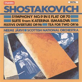 Cover image for Shostakovich: Symphony No. 9