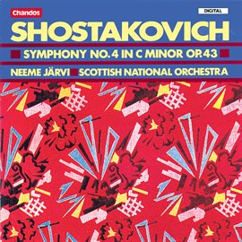 Cover image for Shostakovich: Symphony No. 4