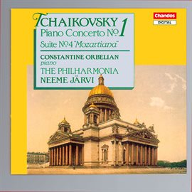 Cover image for Tchaikovsky: Piano Concerto No. 1 & Suite No. 4 "Mozartiana"