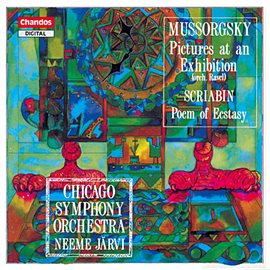 Cover image for Mussorgsky: Pictures At An Exhibition - Scriabin: Poem Of Ecstasy