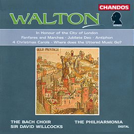 Cover image for Walton: A Queen's Fanfare, Crown Imperial, Four Christmas Carols And Other Works