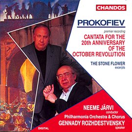 Cover image for Prokofiev: October Cantata & Excerpts From The Stone Flower