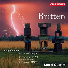 Cover image for Britten: String Quartet In F Major, String Quartet No.1 & String Quartet No. 2