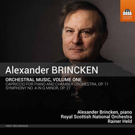 Cover image for Alexander Brincken: Orchestral Music, Vol. 1