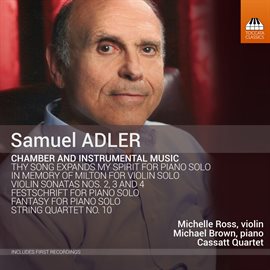 Cover image for Samuel Adler: Chamber & Instrumental Music
