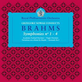 Cover image for Grzegorz Nowak Conducts Brahms