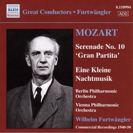 Cover image for Mozart: Serenades Nos. 10 And 13