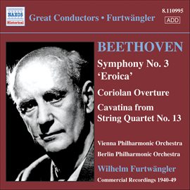 Cover image for Beethoven: Symphony No. 3 / Coriolan Overture