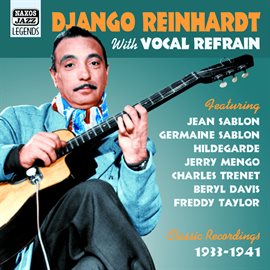 Cover image for Reinhardt, Django: With Vocals (1933-1941)