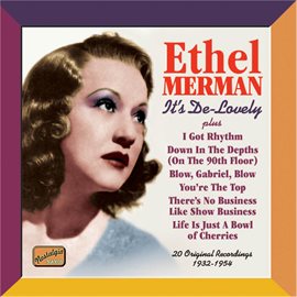 Cover image for Merman, Ethel: It's De-Lovely (1932-54)