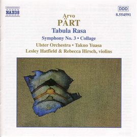 Cover image for Pärt: Tabula Rasa & Symphony No. 3