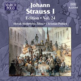 Imagen de portada para Johann Strauss I Edition, Vol. 24