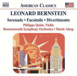 Cover image for Bernstein: Serenade / Facsimile / Divertimento