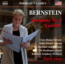Cover image for Bernstein: Symphony No. 3 "Kaddish"