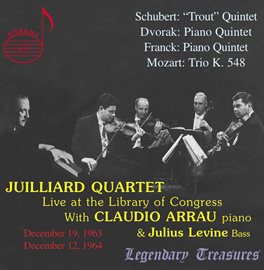 Imagen de portada para Juilliard Quartet, Vol. 1: Live At Library Of Congress With Claudio Arrau
