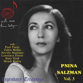 Cover image for Pnina Salzman, Vol. 3