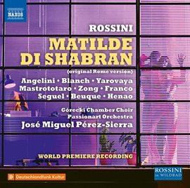 Cover image for Rossini: Matilde Di Shabran (1821 Version) [live]