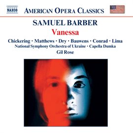 Cover image for Barber: Vanessa