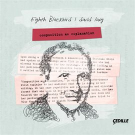 Cover image for Composition As Explanation [artist Cut] (2)