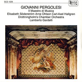 Cover image for Chiarini: Sinfonia - Pergolesi: Il Maestro Di Musica